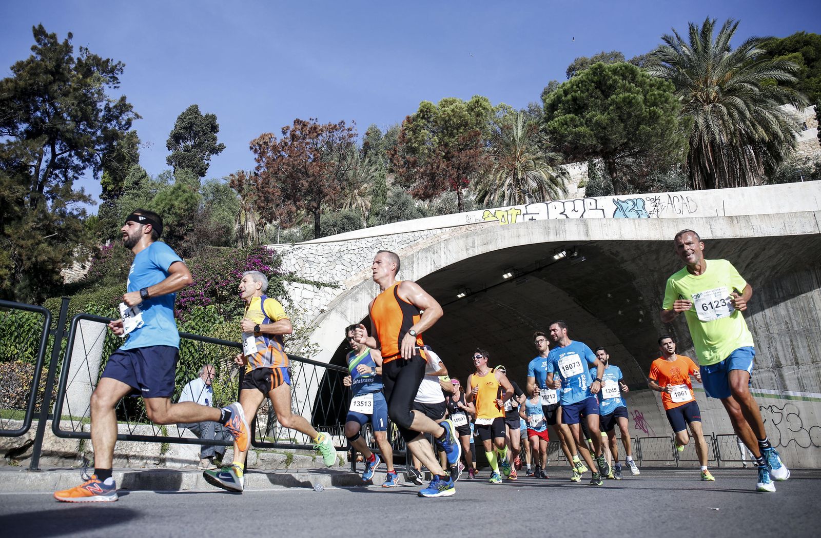 Imágenes de la Carrera Urbana Ciudad de Málaga