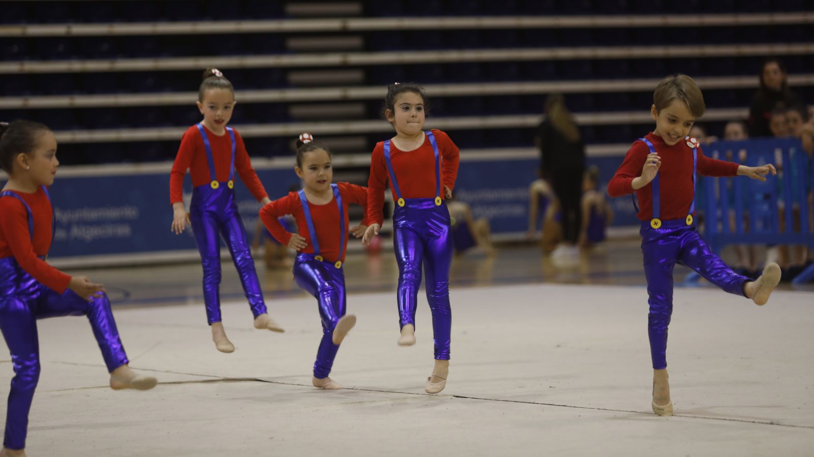Las fotos del torneo comarcal del Club de Gimnasia Rítmica de Jimena, en Algeciras