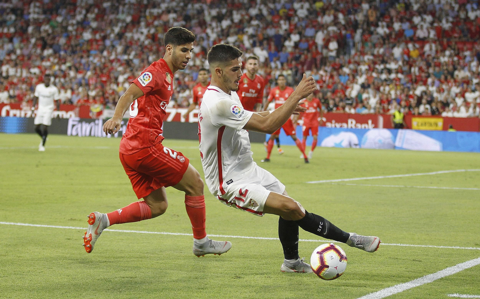 Las imágenes del Sevilla-Real Madrid