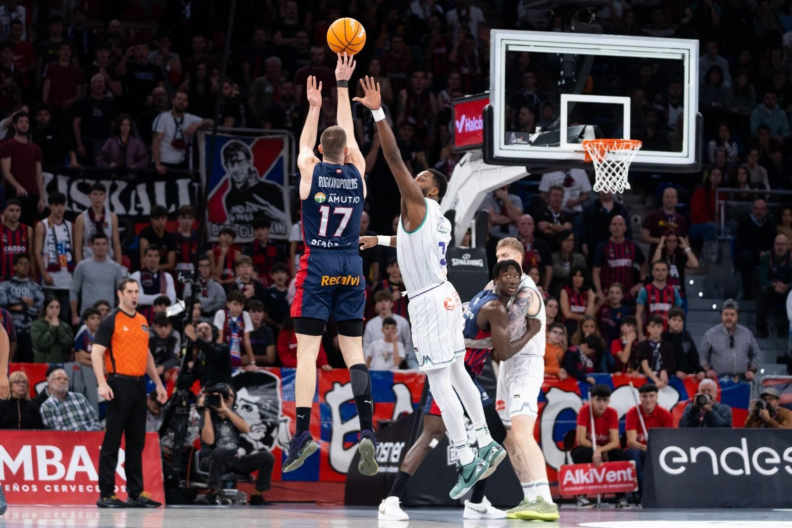 Baskonia-Unicaja, en fotos