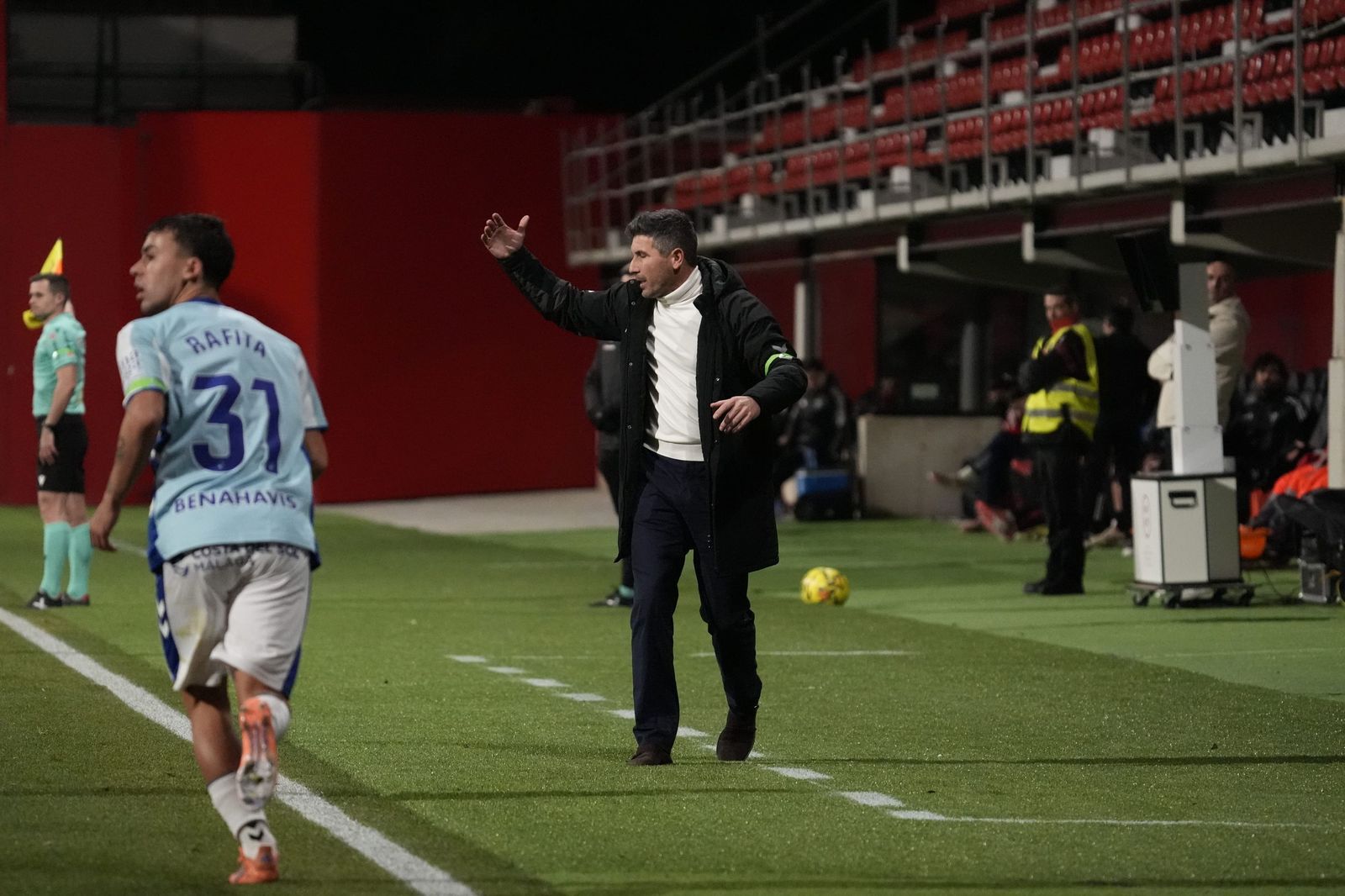 El Mirandés-Málaga CF, en fotos