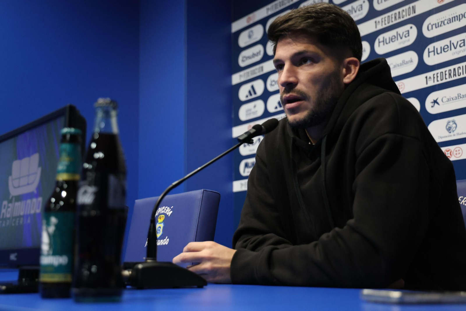 Caye Quintana durante la rueda de prensa.