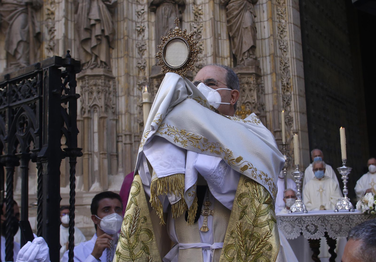 Fotos del Corpus Christi en Sevilla 2021