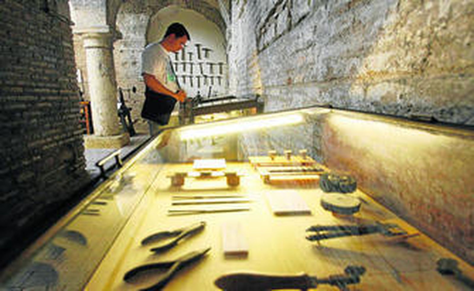 Una de las salas del ya oficialmente cerrado Museo Regina de Córdoba.