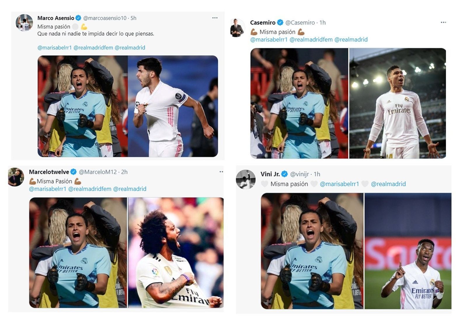 "Misma pasión", un lema viral por la igualdad en el fútbol