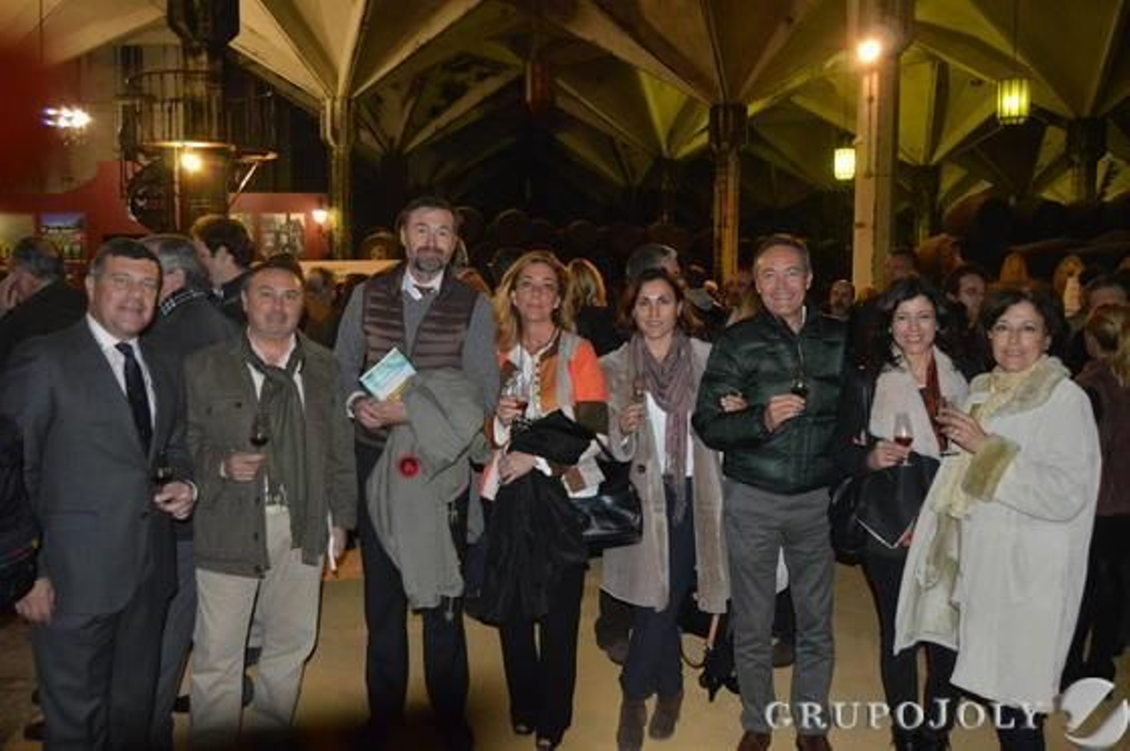 Ángel Medina, Ángel Carrero, Curro Rufino, Almudena Zubiria, Ana González-Aller, Ángel García-Mier e Inmaculada y Paqui García.