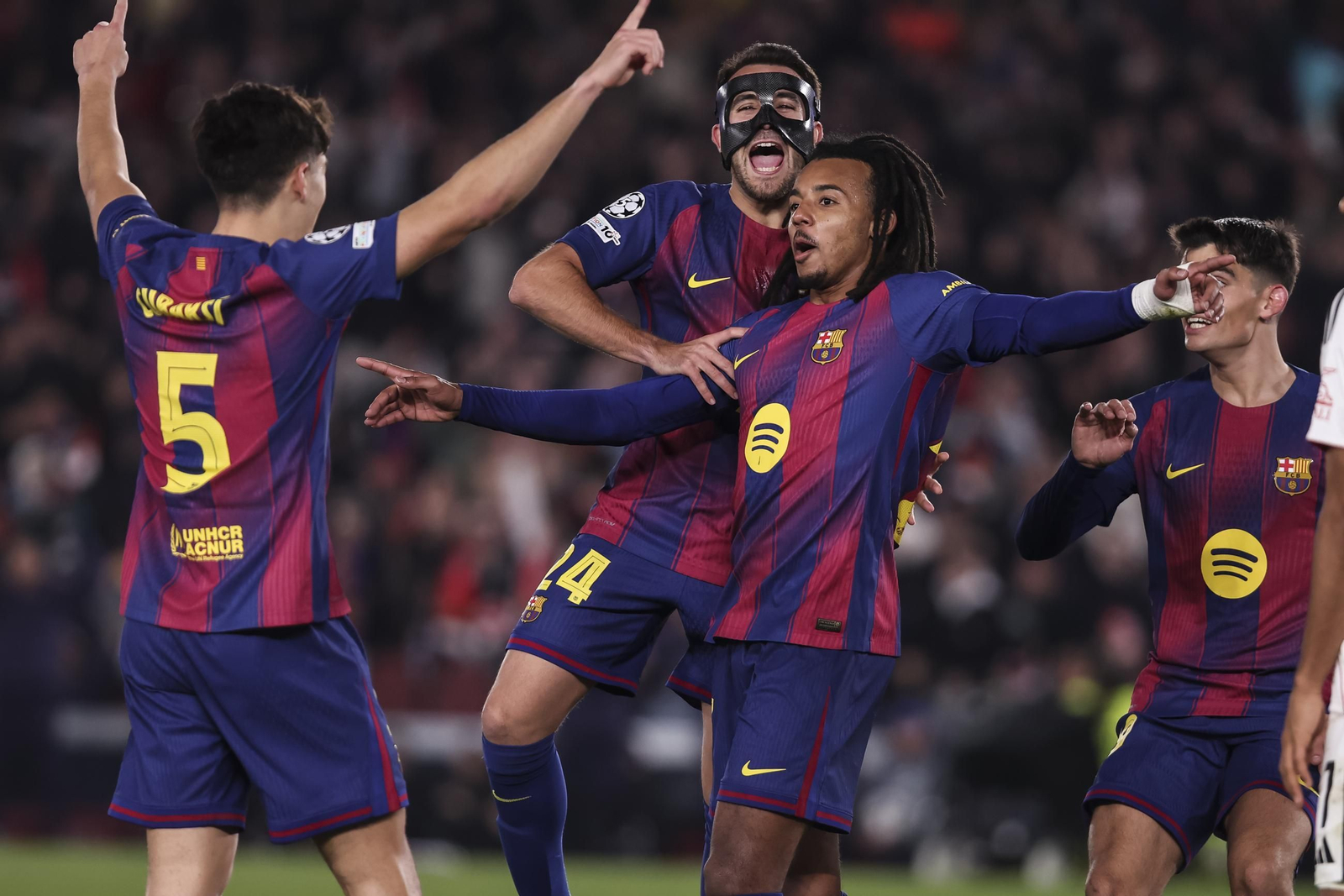 Las fotos del Barcelona-Eintracht Frankfurt