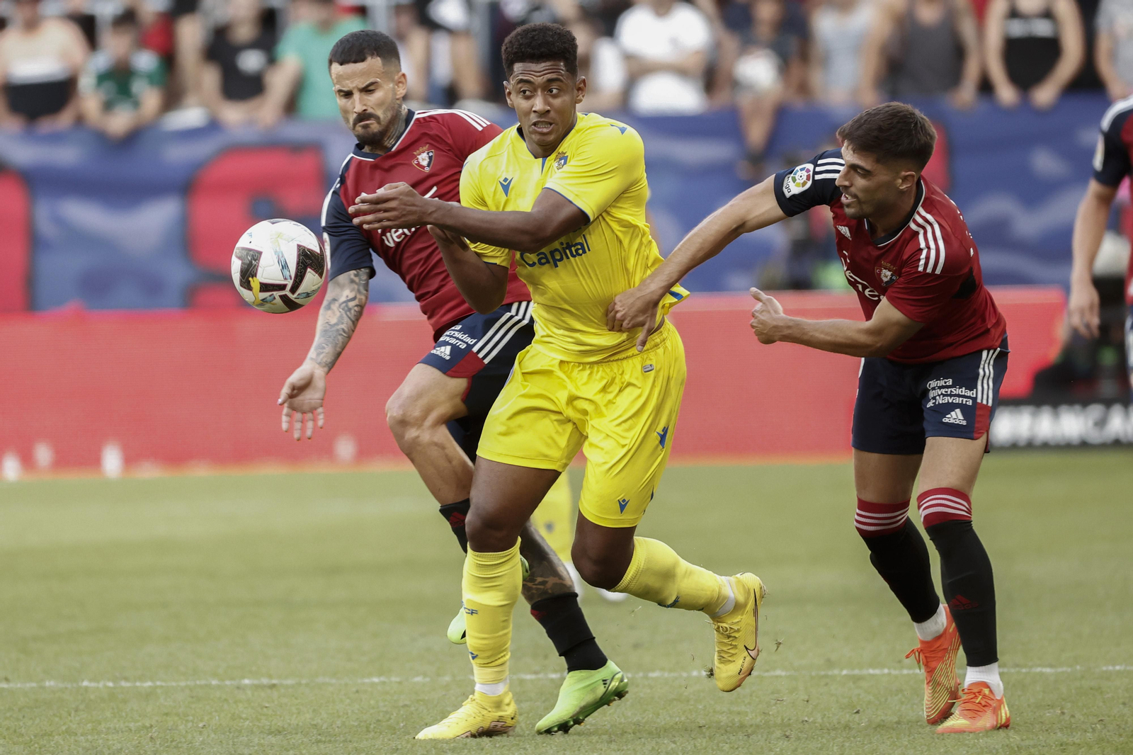 Osasuna-Cádiz, en imágenes