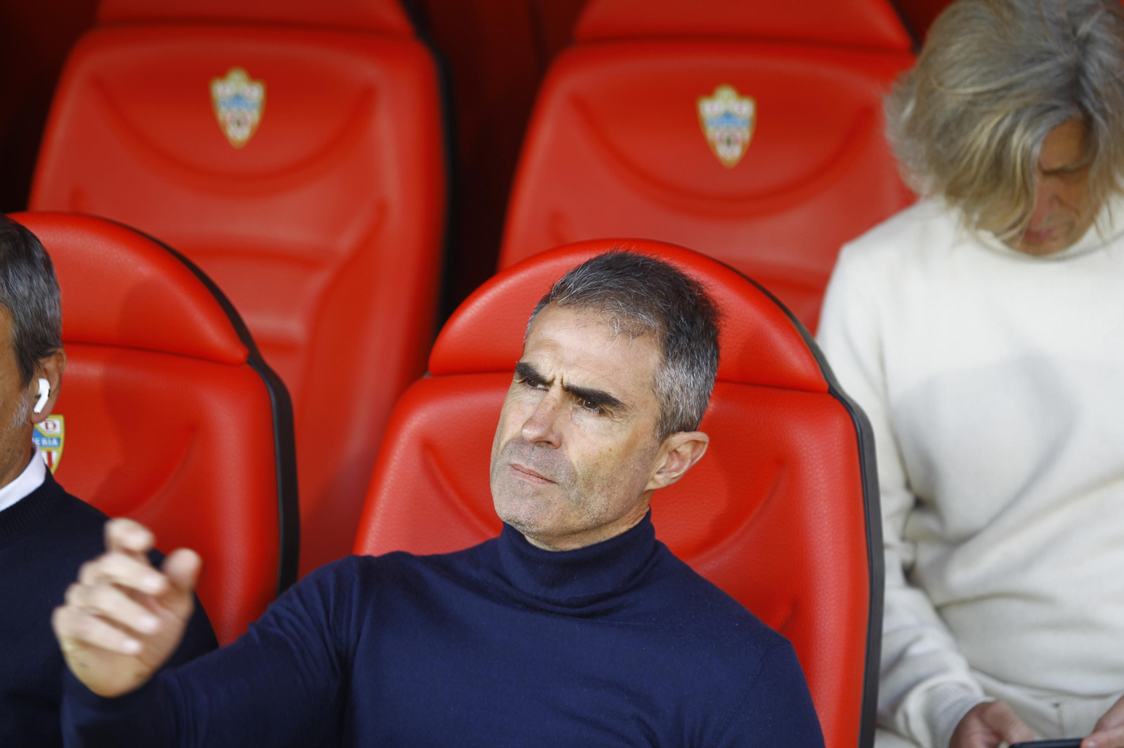 Las mejores imágenes del partido de fútbol U.D. Almería-Girona F.C.