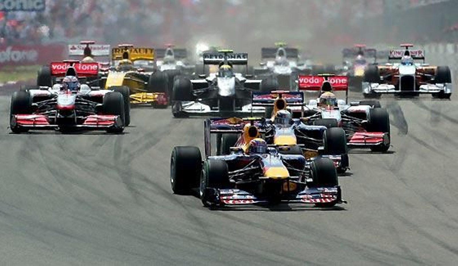 Primeras vueltas del Gran Premio de Turquía.

Foto: Reuters / Afp Photo / Efe