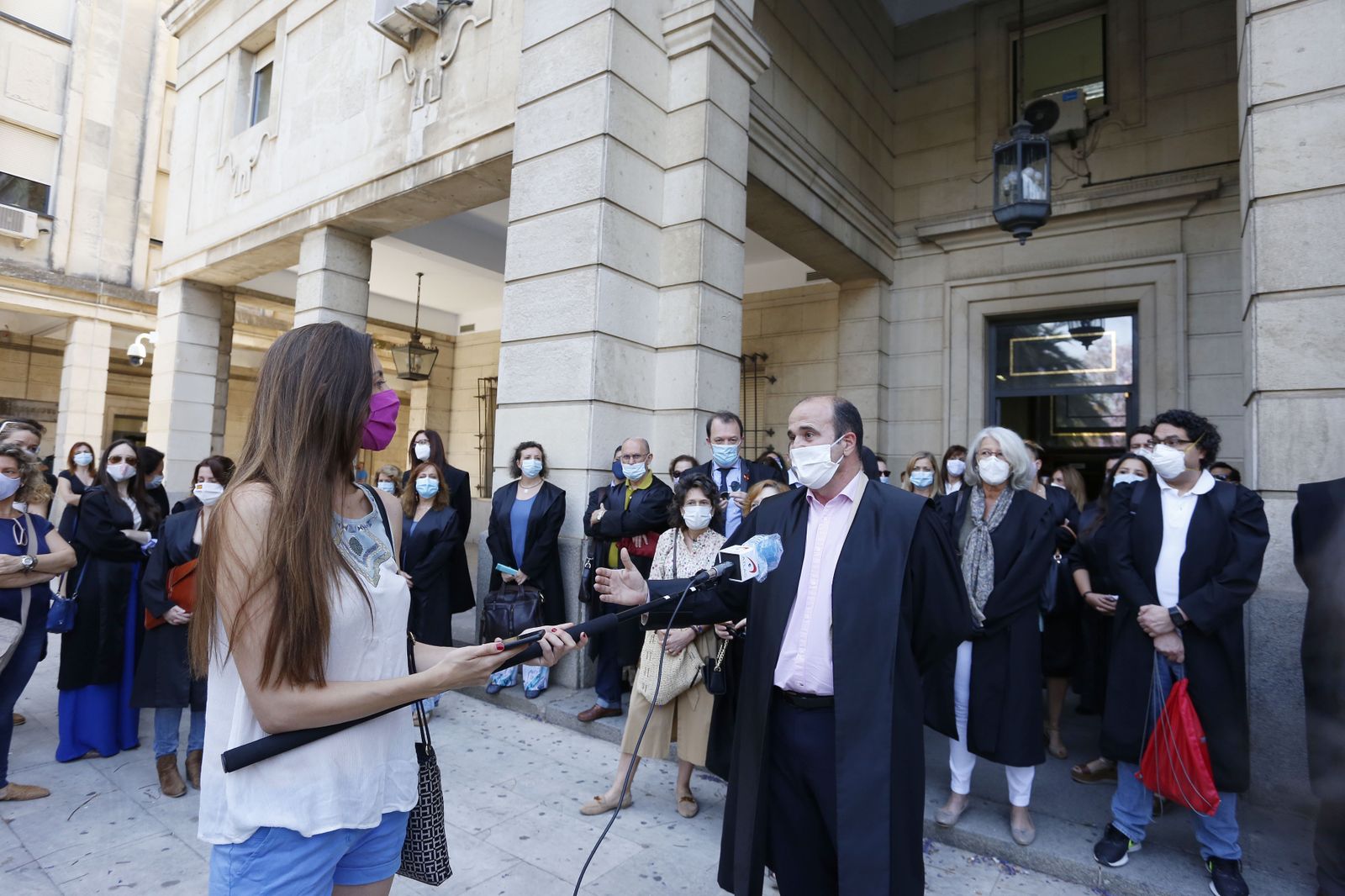 Primera concentración de protesta el 29 de mayo
