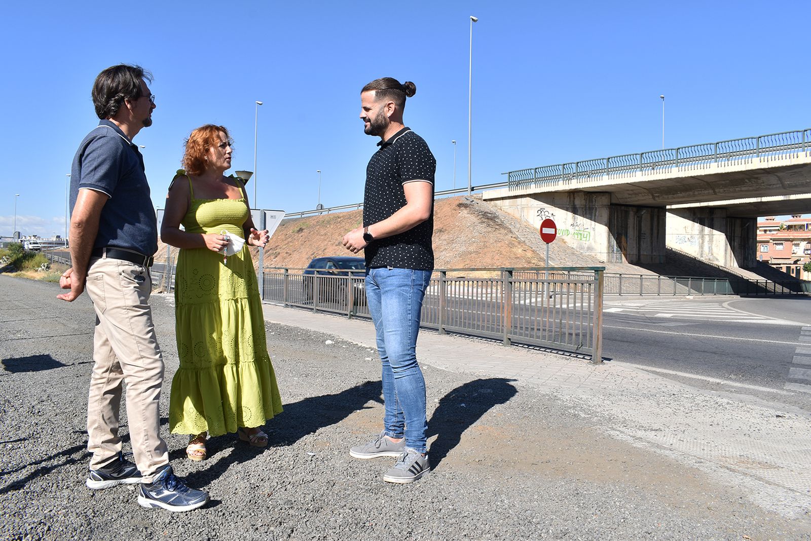 Izquierda Unida pide a la Junta desdoblar la salida de Huétor Vega de la Ronda Sur de Granada
