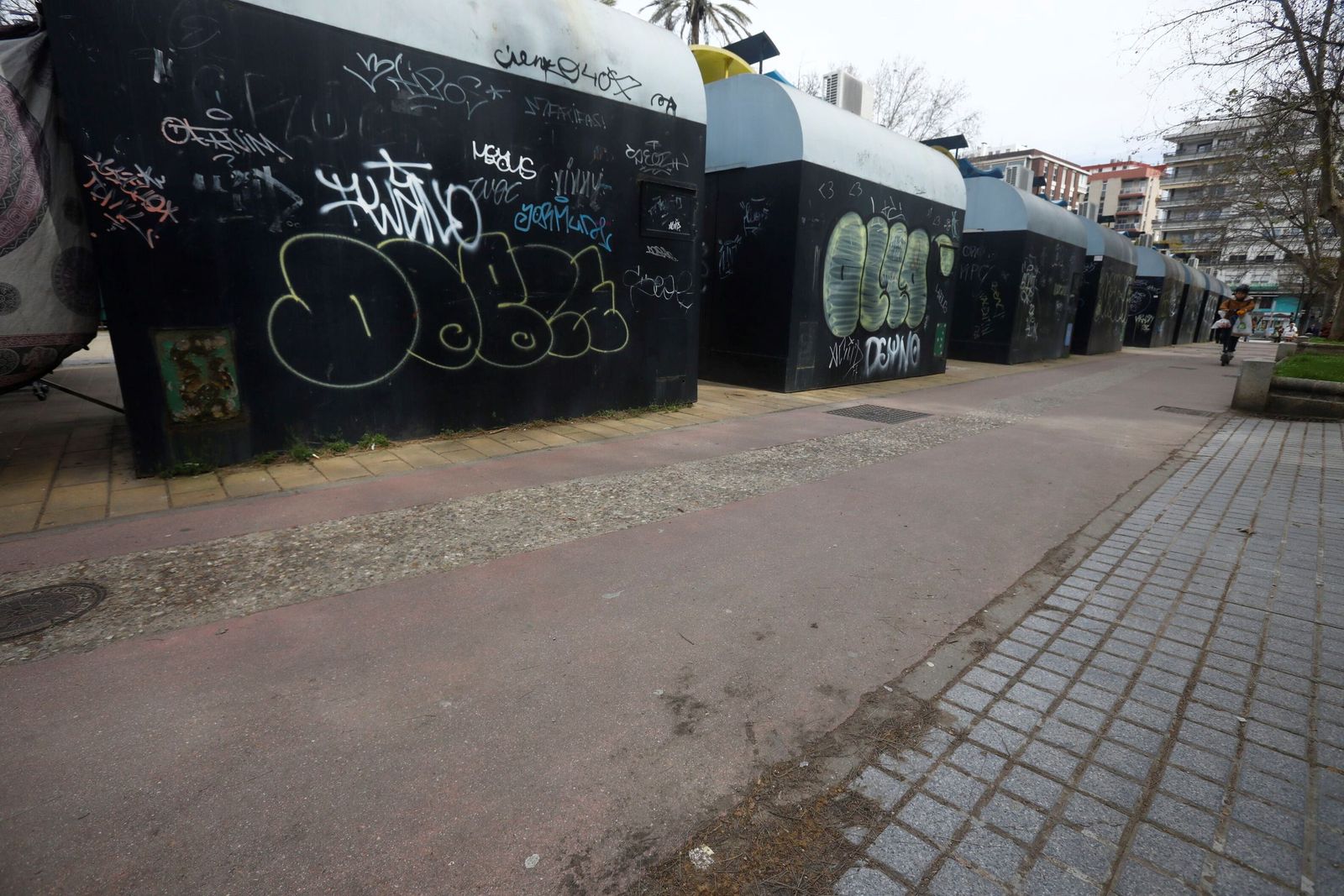 Un paseo por los puntos negros del carril bici de Córdoba