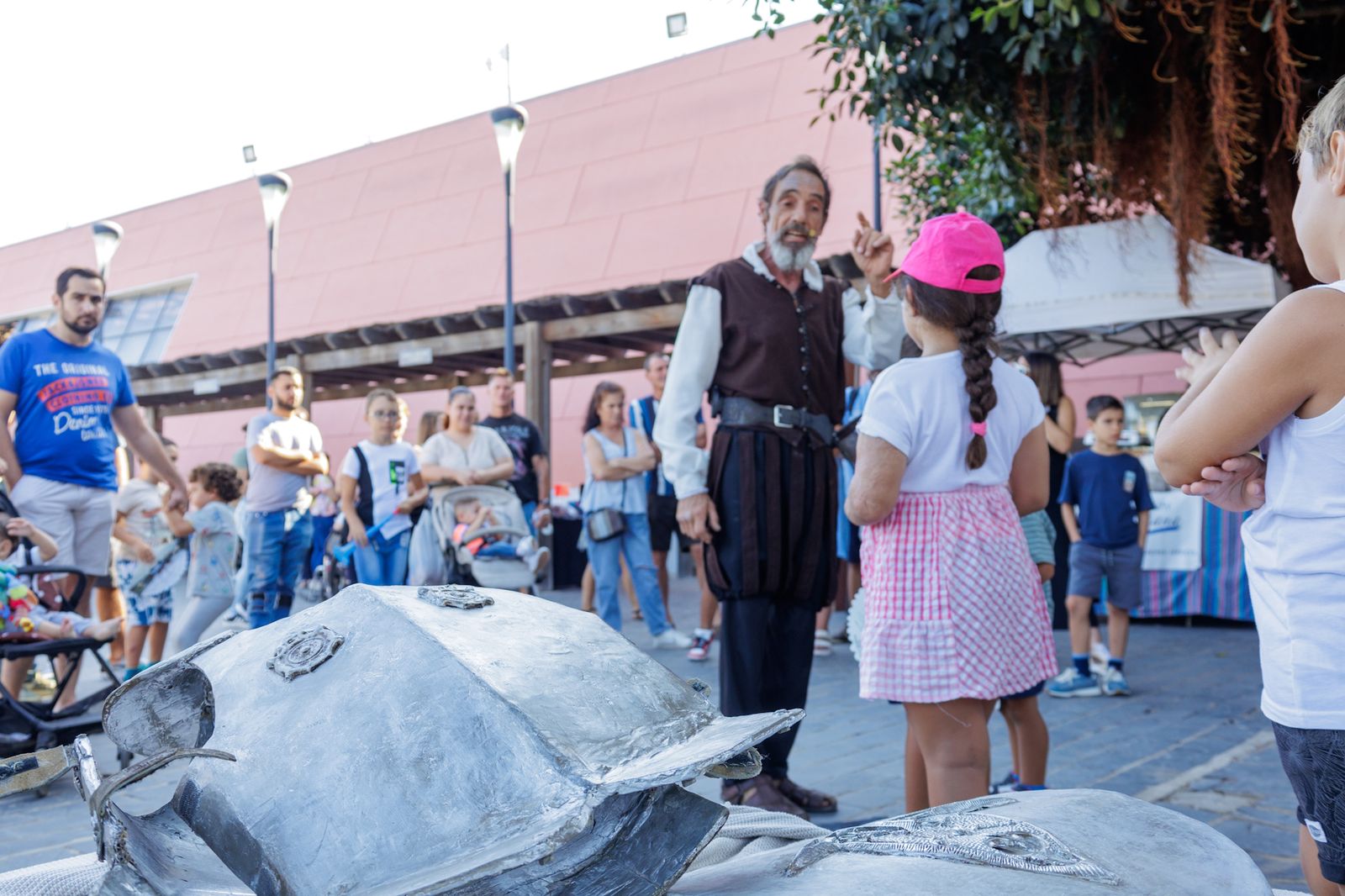 Las imágenes del Muelle de las Carabelas este 12 de octubre