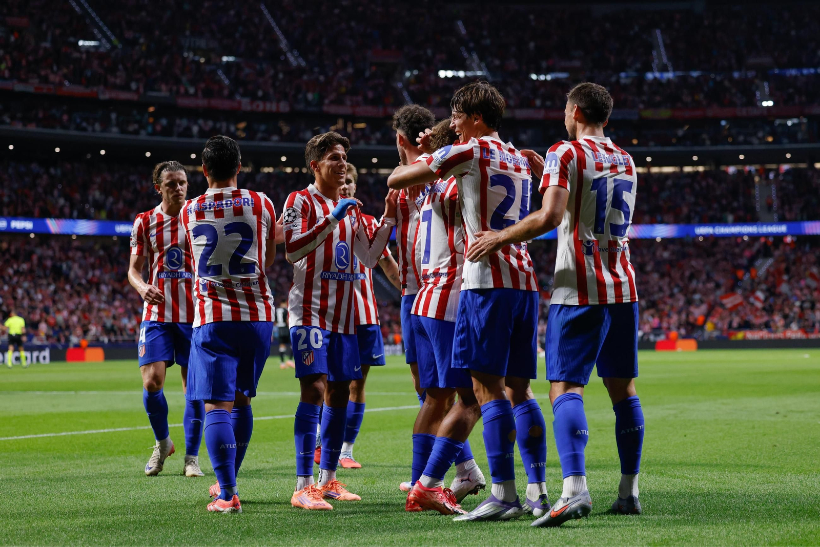 Las fotos del Atlético de Madrid-Eintracht