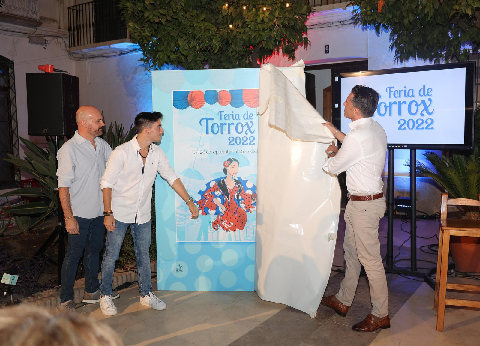 Presentación del cartel de la Feria de Torrox 2022.