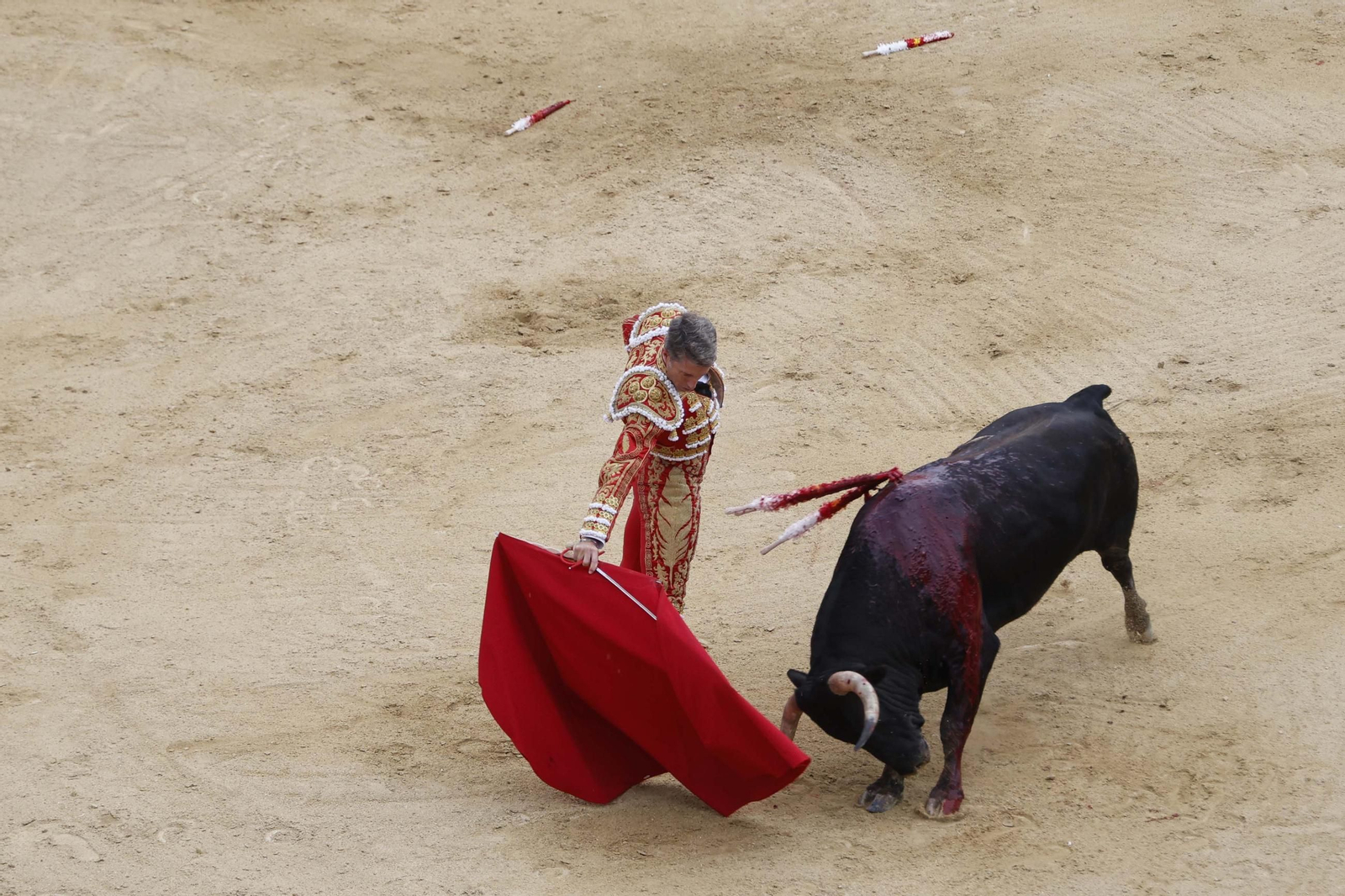 Las fotos de la corrida de toros de Lagunajanda para Manuel Escribano, David Galán y Pepe Moral en Tarifa