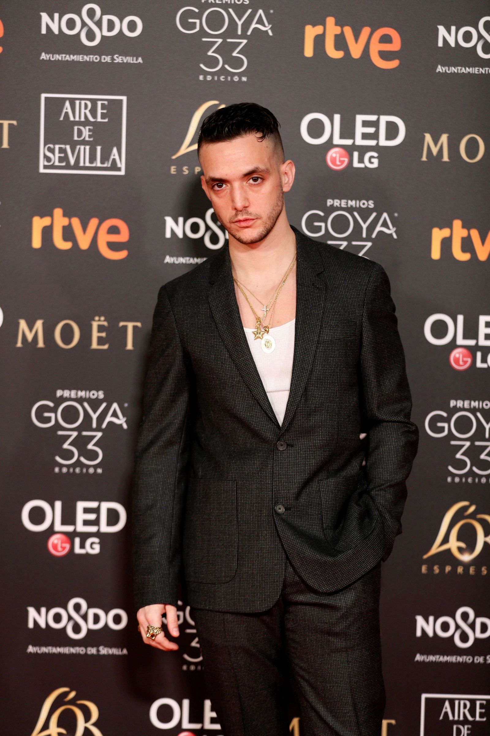 C. Tangana en los premios Goya de 2019
