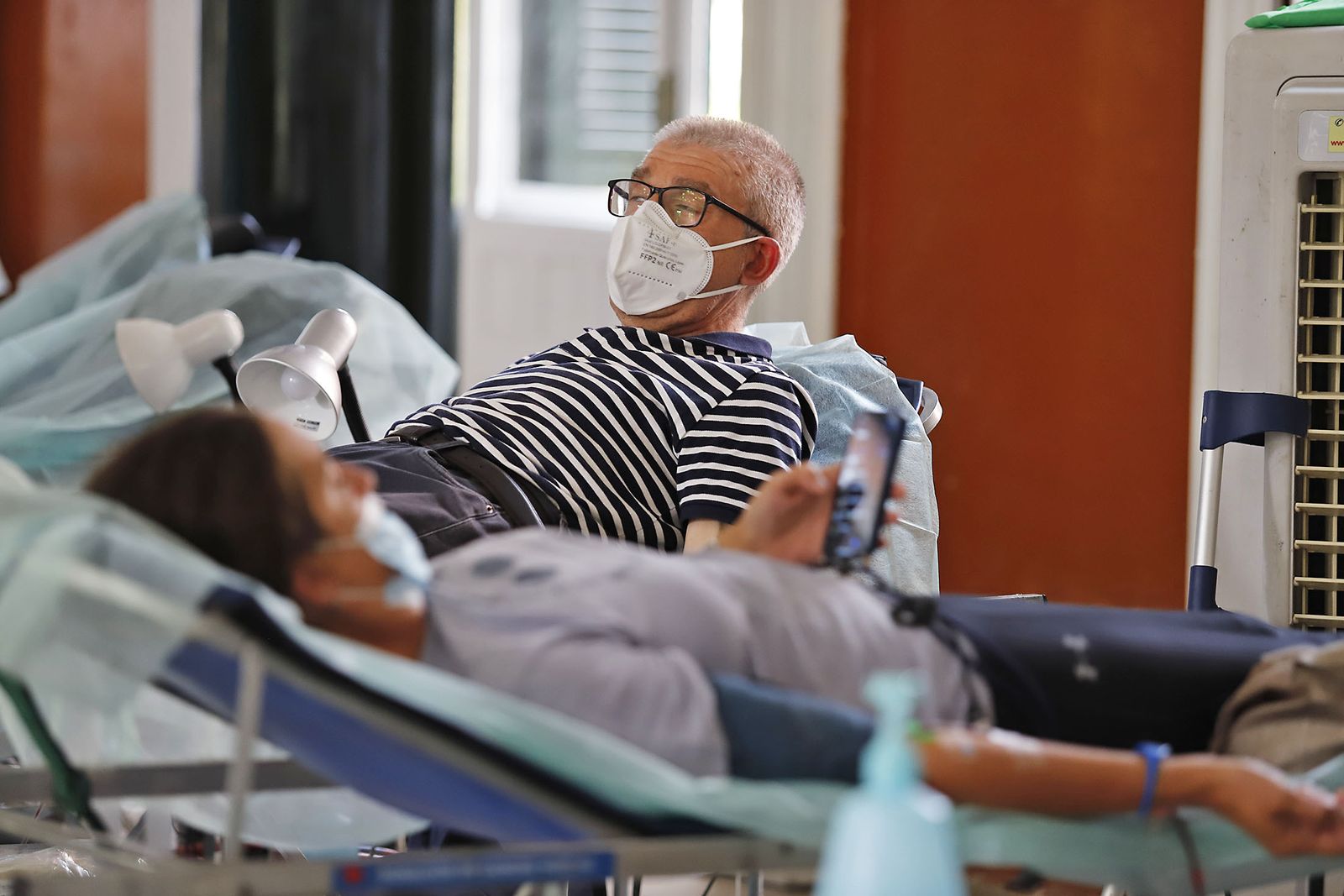 Imágenes de la Macrocolecta de sangre en la Casa Colón