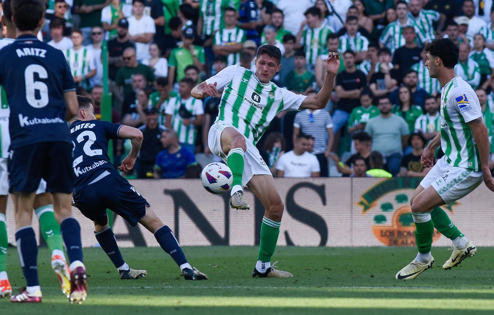 Las imágenes del Real Betis - Real Sociedad