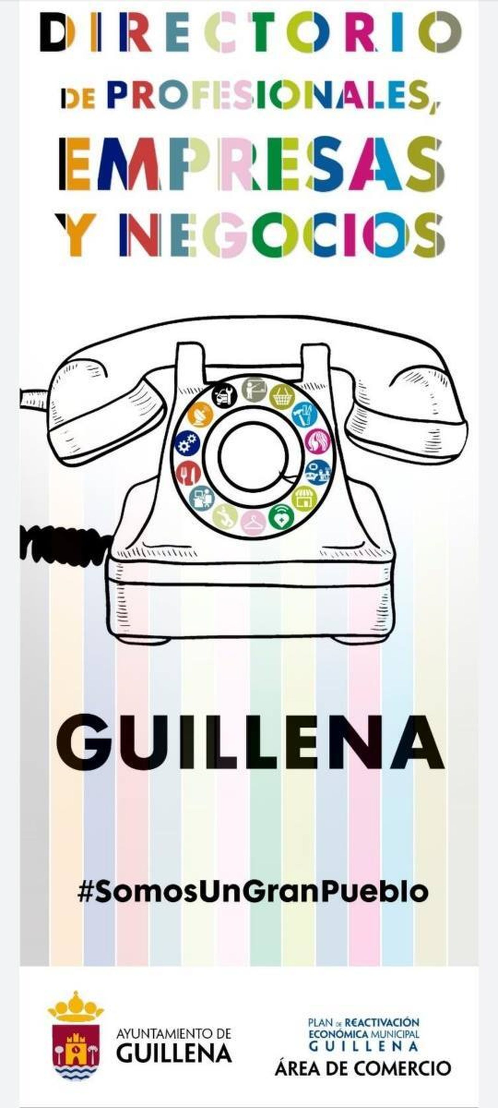 Guía de todos los comercios de Guillena elaborada por el Ayuntamiento