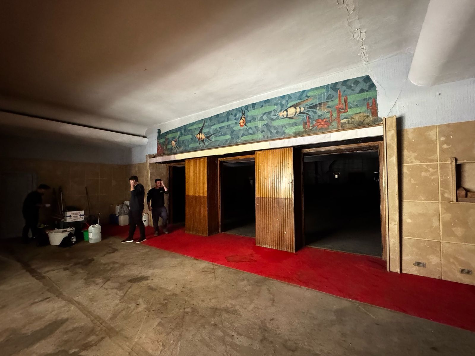 Todas las imágenes de las entrañas del histórico Coliseo Viñas de Motril