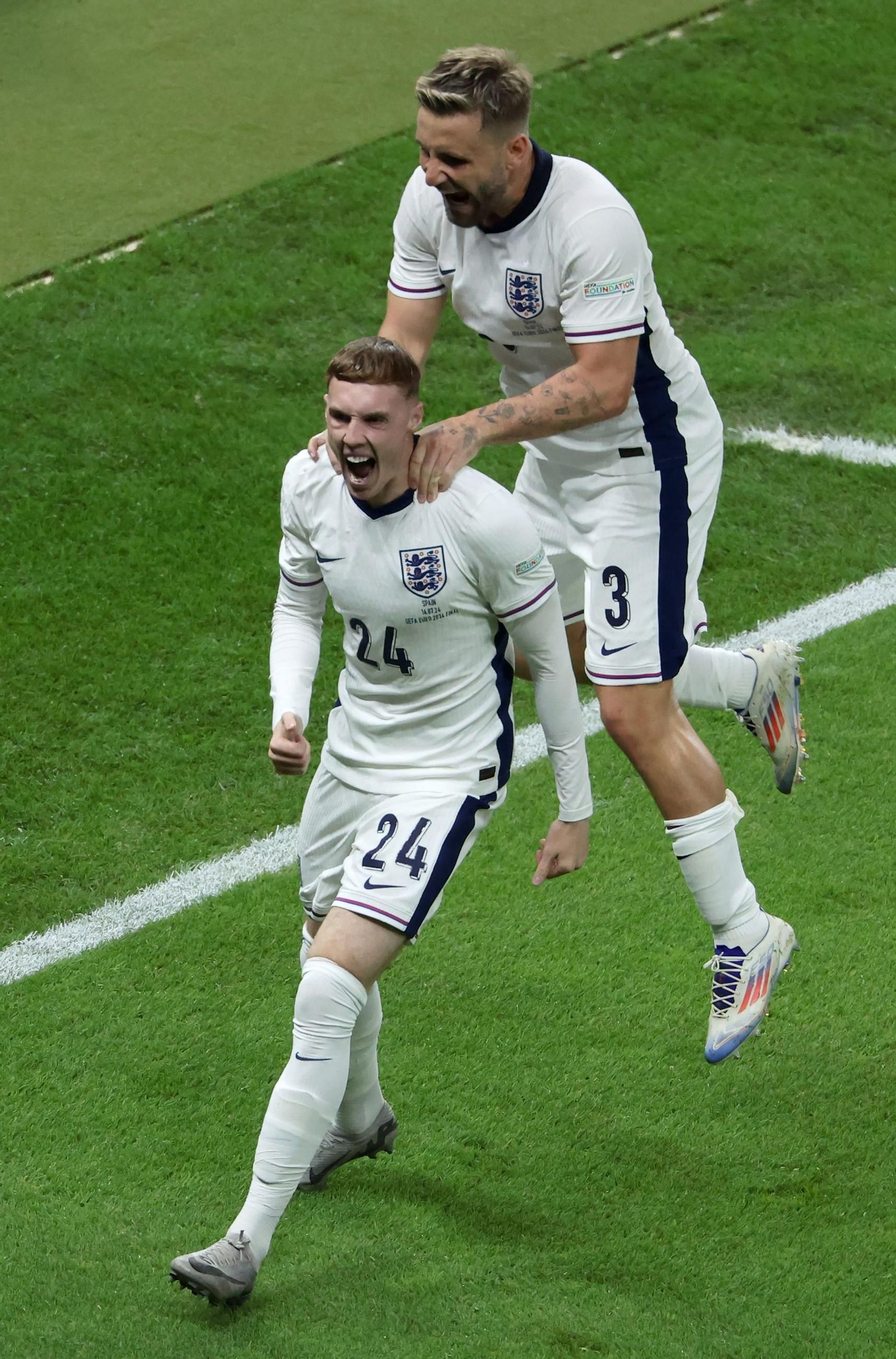 Las mejores fotos de la final España - Inglaterra
