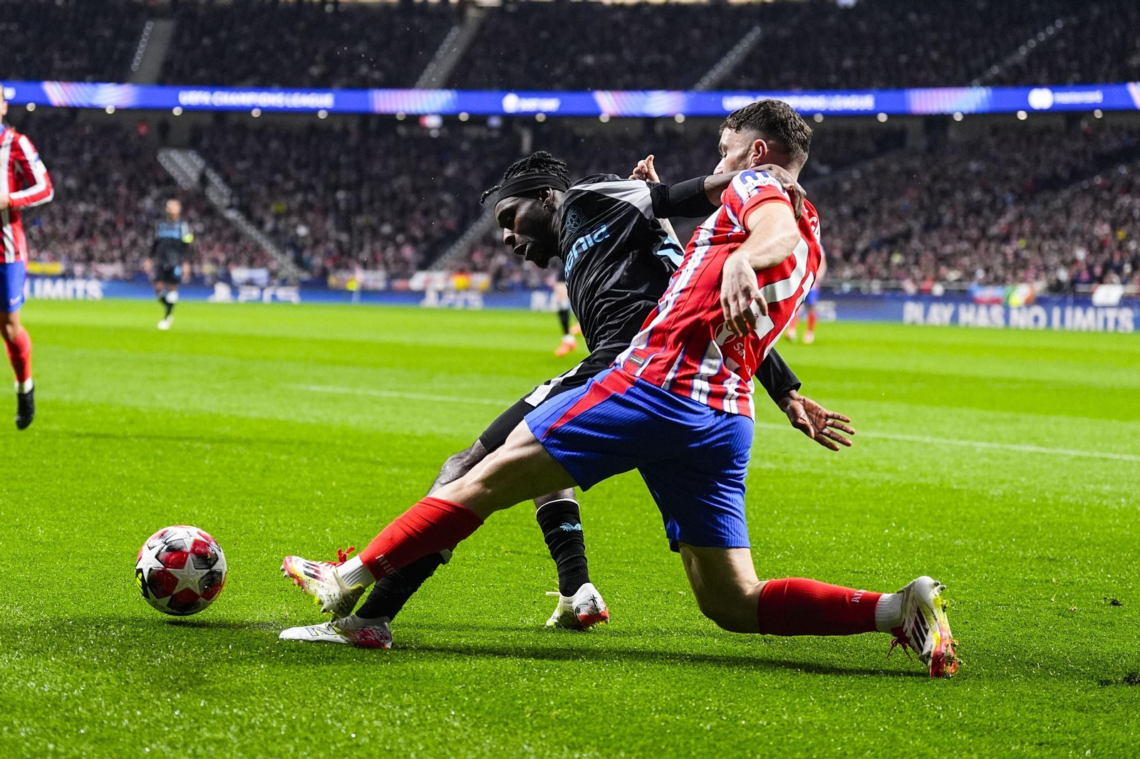 Las fotos del Atlético de Madrid - Bayer Leverkusen