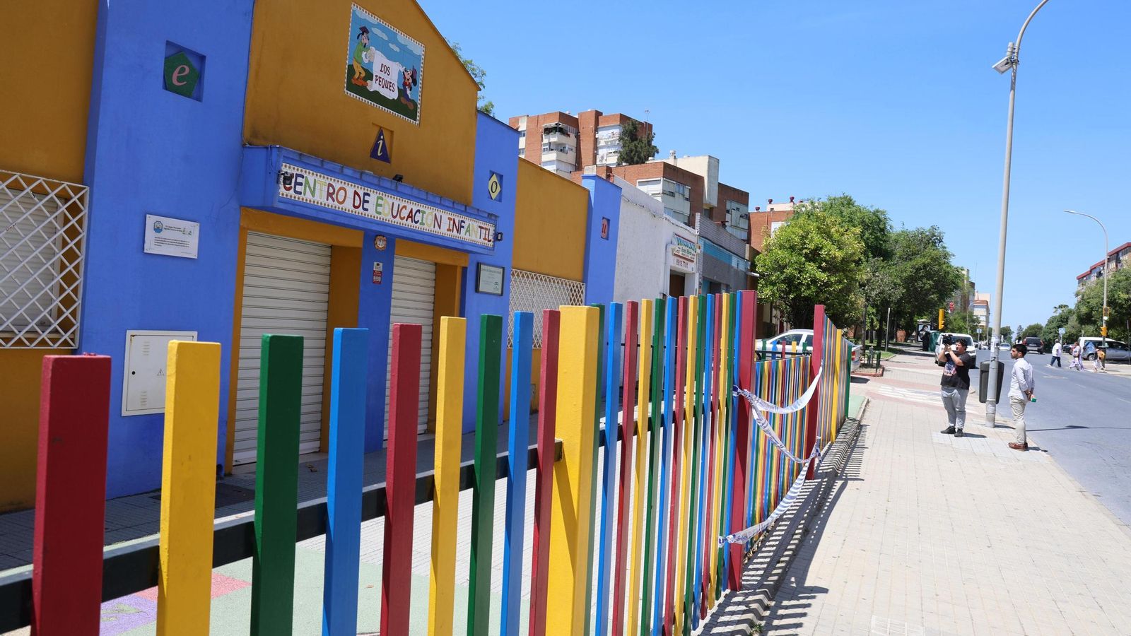 El Centro de Educación Infantil Los Peques está desalojado desde el pasado 19 de mayo.