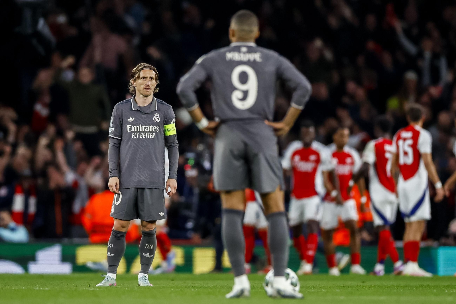 Las mejores fotos del Arsenal - Real Madrid