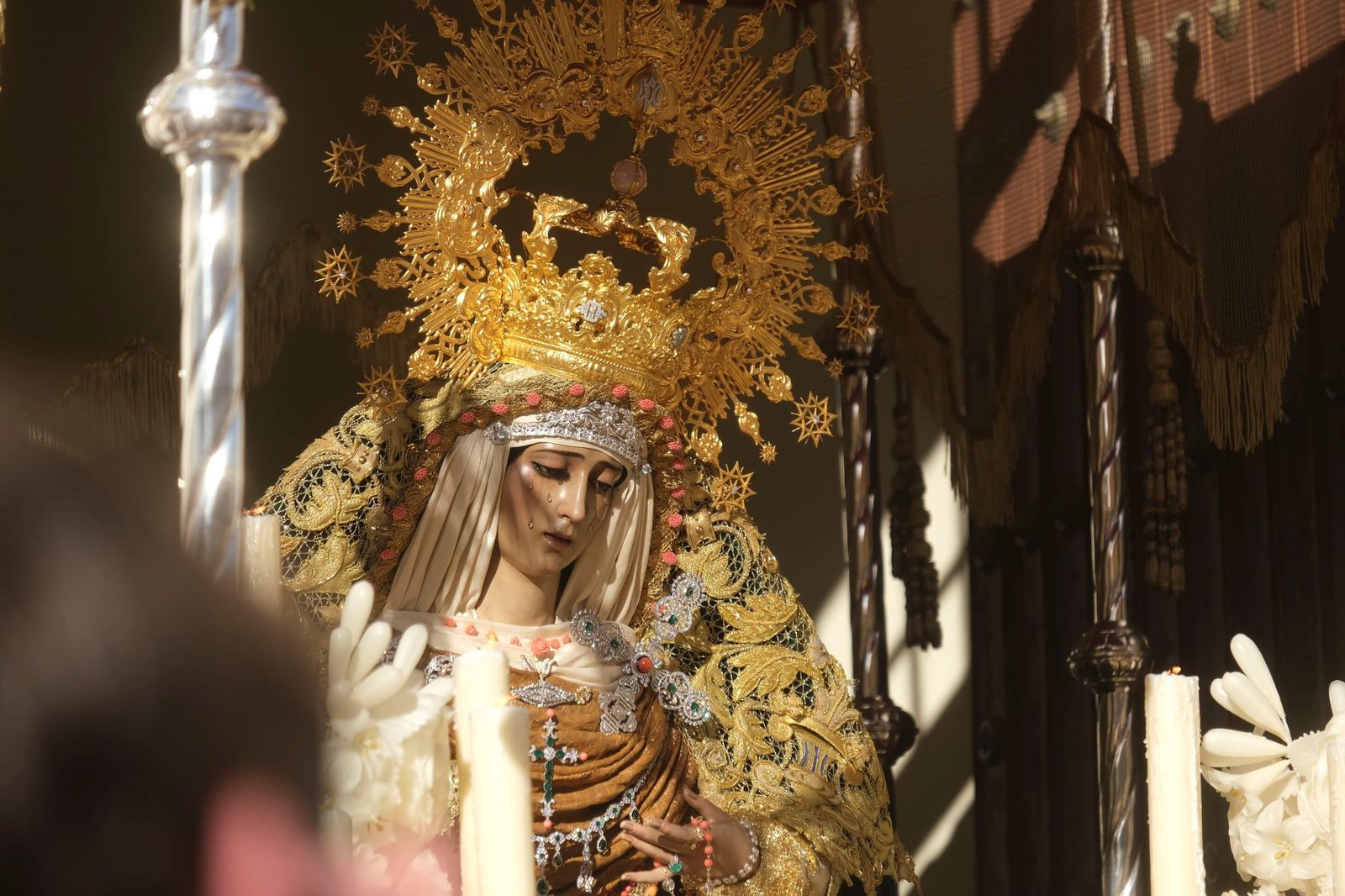 Sábado de Pasión en Córdoba: la procesión de la Prohermandad de la O, en imágenes