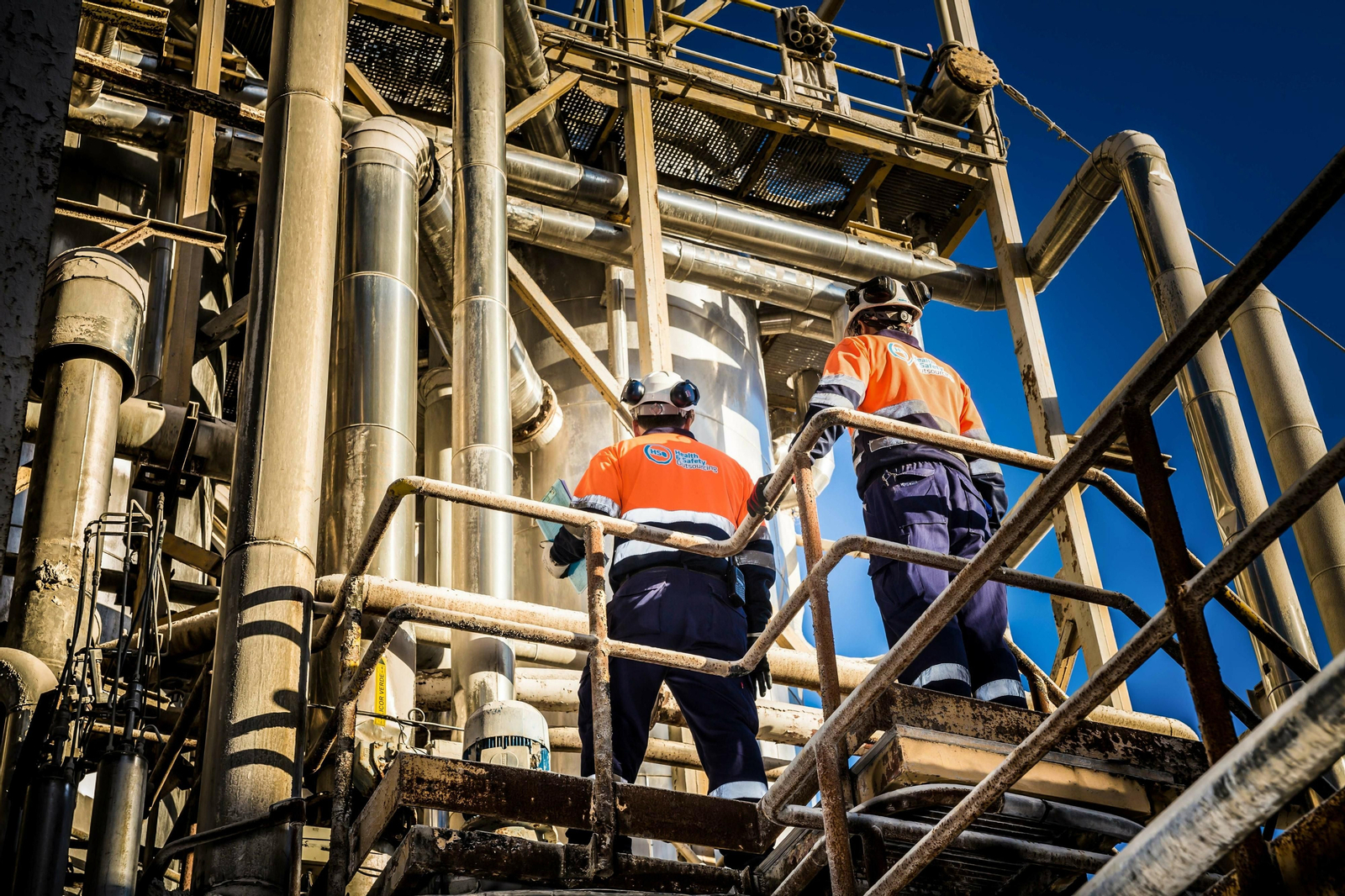 Especialistas en riesgos laborales.