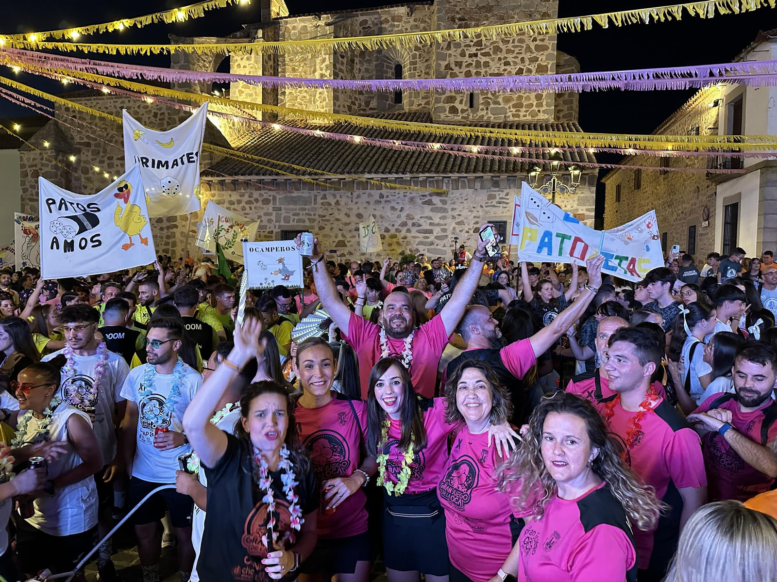 Las mejores imágenes de la ceremonia inaugural del Gran Juego de la Oca de Dos Torres