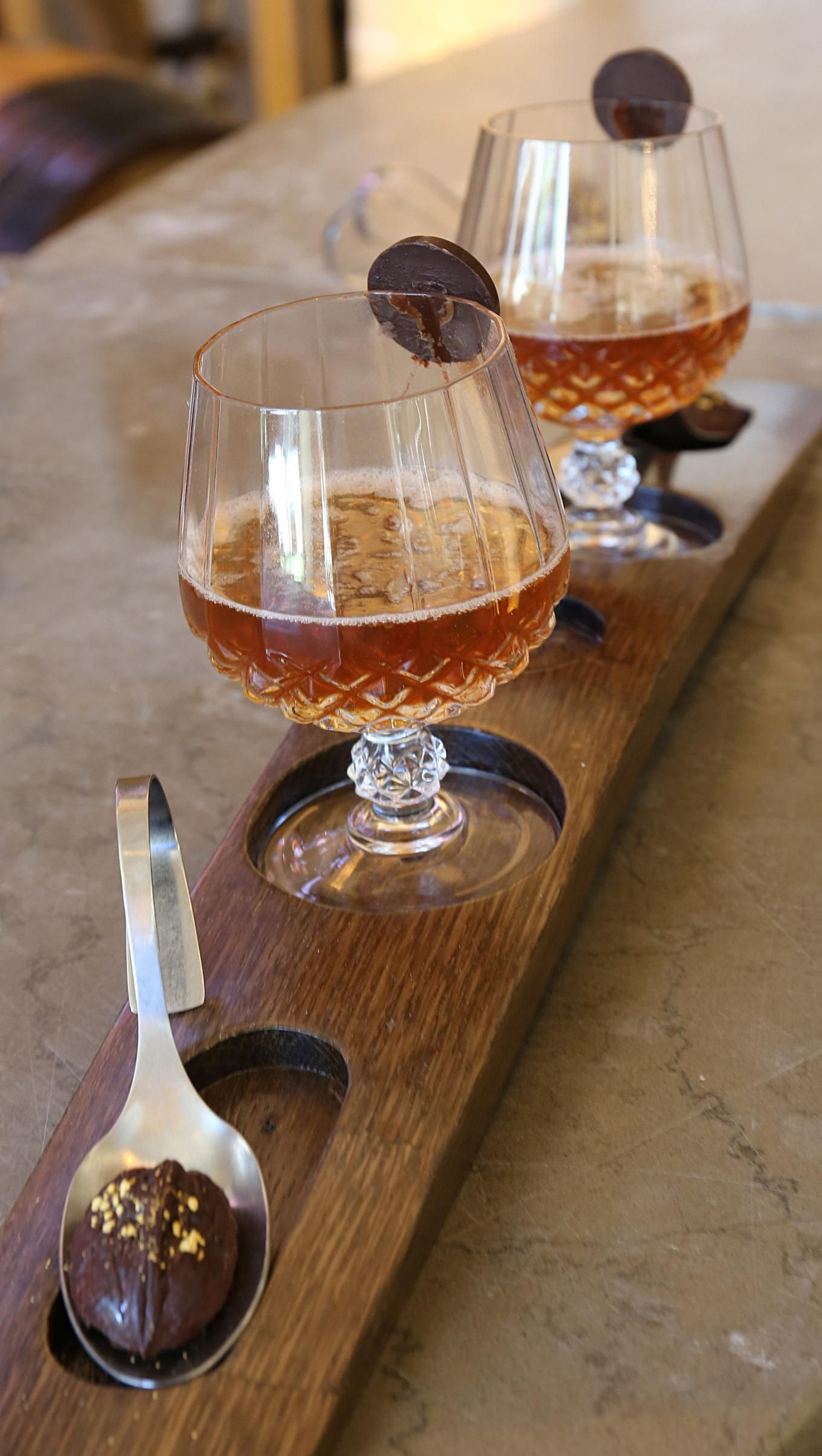 Detalle del cóctel ganador, cuyos ingredientes se detallan más abajo.