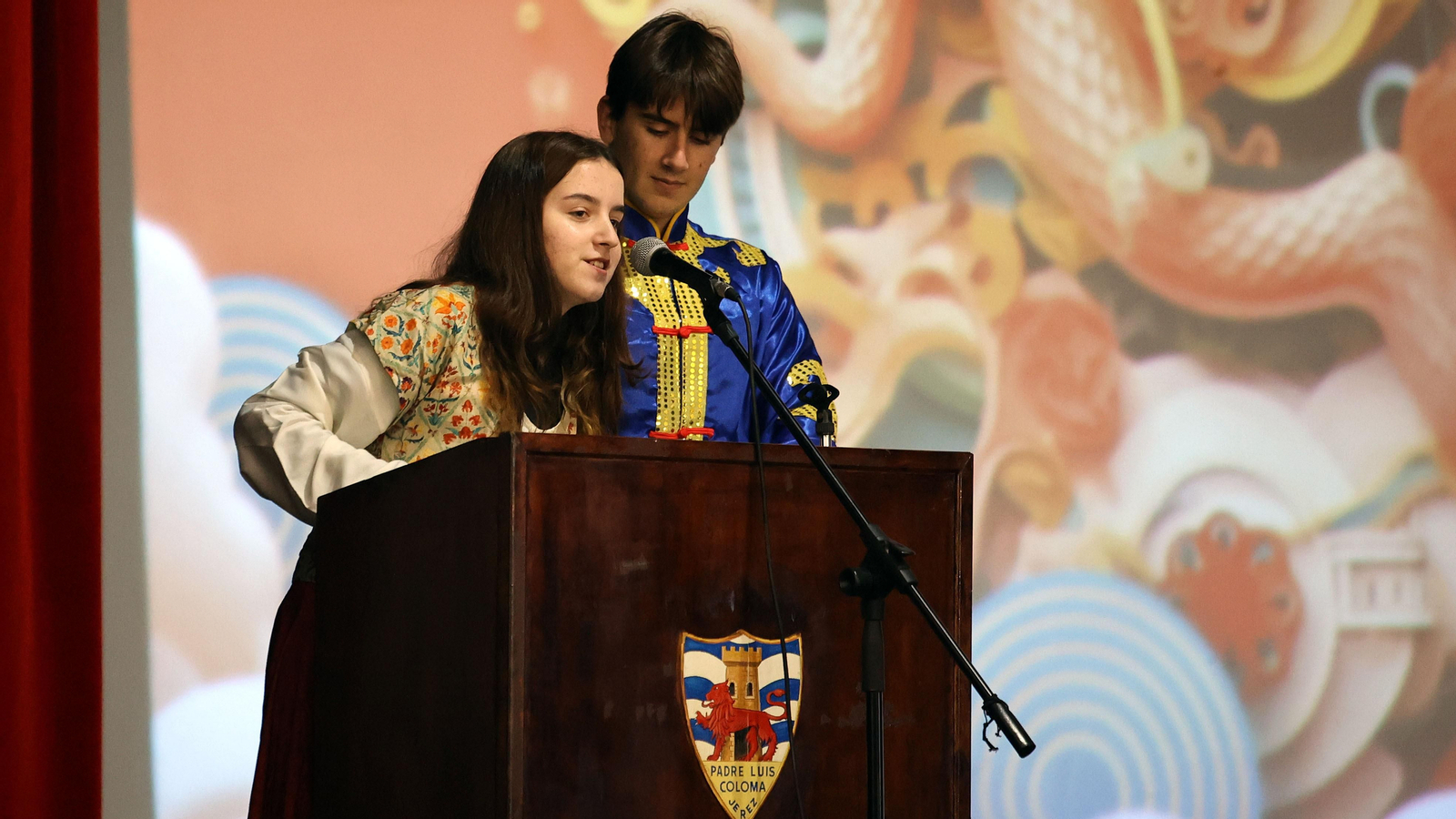 Celebración del Año Nuevo Chino en el IES Coloma de Jerez