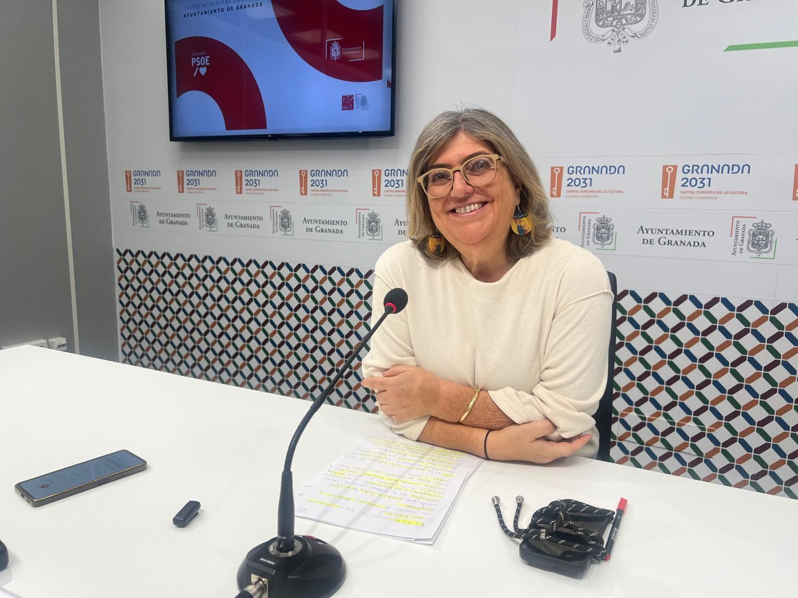 Muñoz, en rueda de prensa.