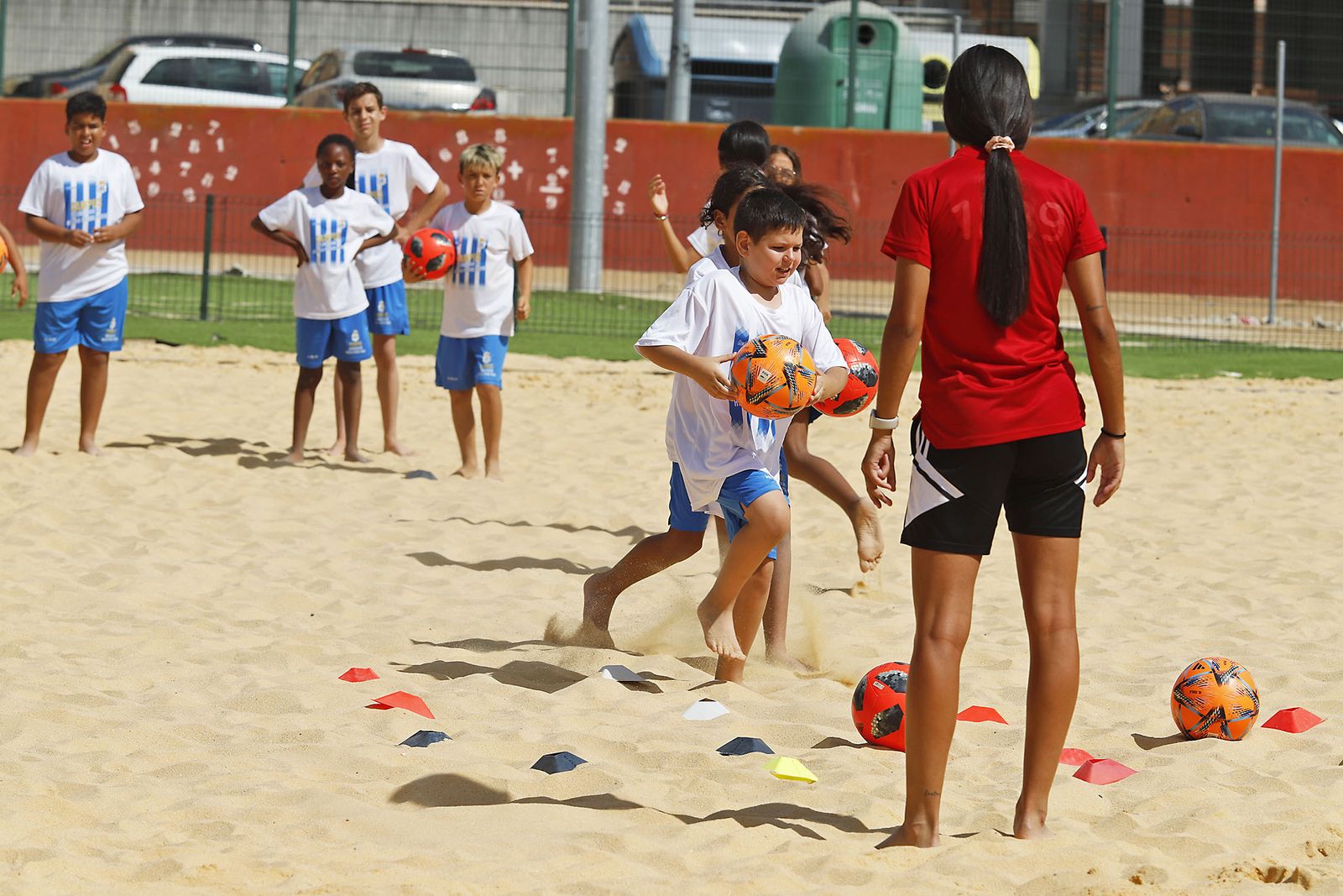 Imágenes del Campus Recreativo de Huelva Fútbol Playa