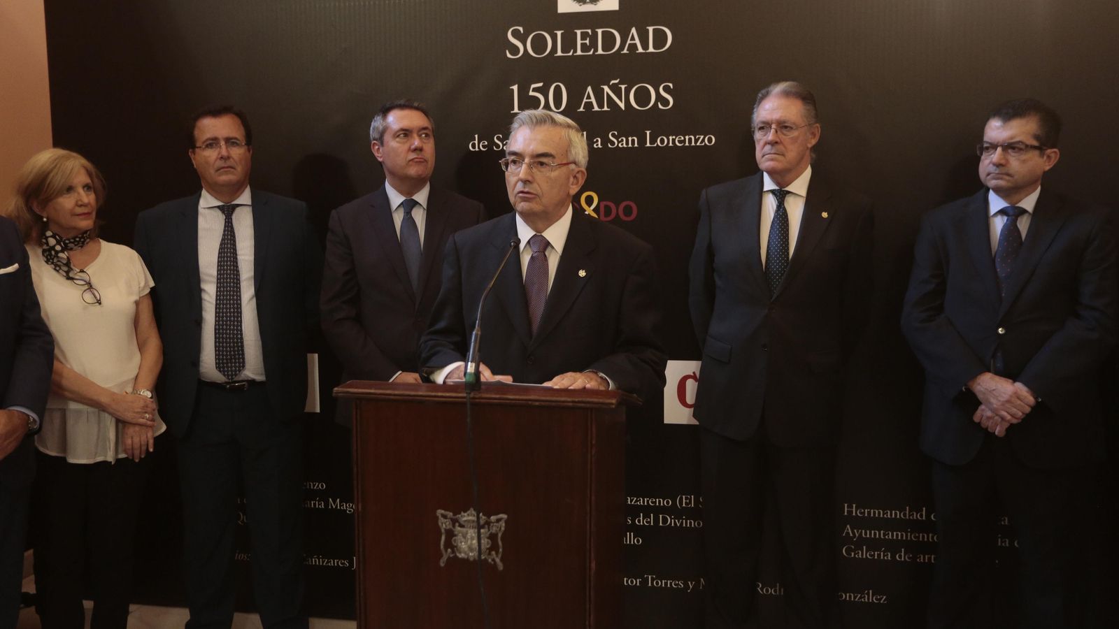 Un momento de la inauguración.