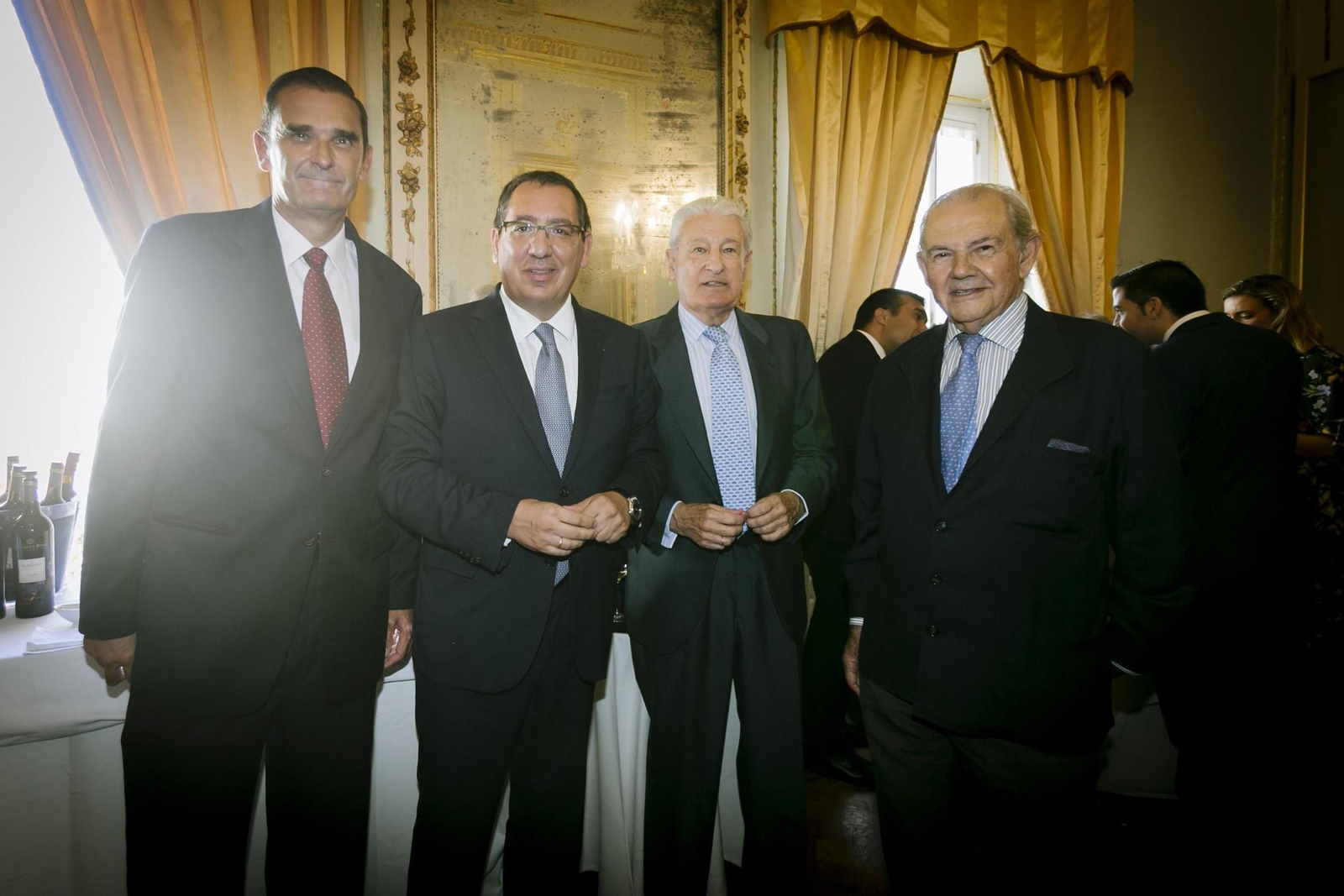 Íñigo de la Puente, Antonio Pulido, Miguel Nuche y José Bohórquez.