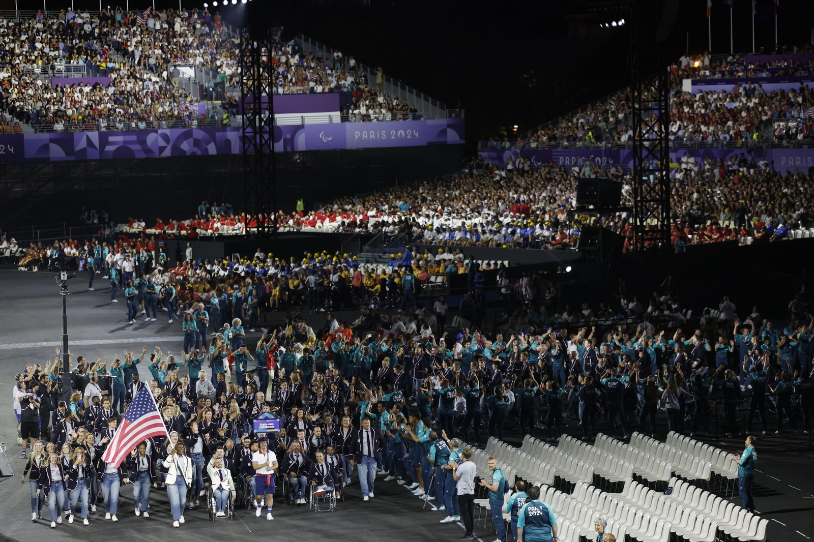 Las fotos de la inauguración de los Paralímpicos París 2024