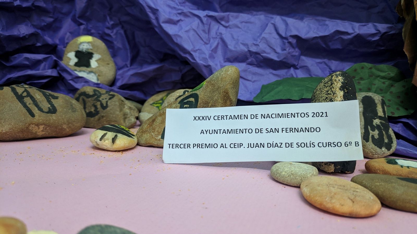 Nacimiento del colegio Juan Díaz de Solís.