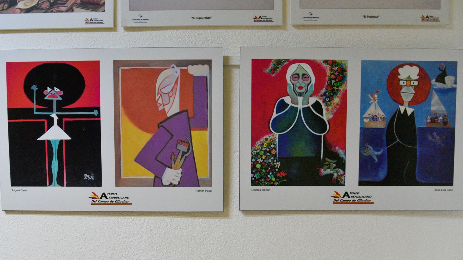 Exposición de Andres Vazquez de Sola en el Ateneo Republicano en Algeciras