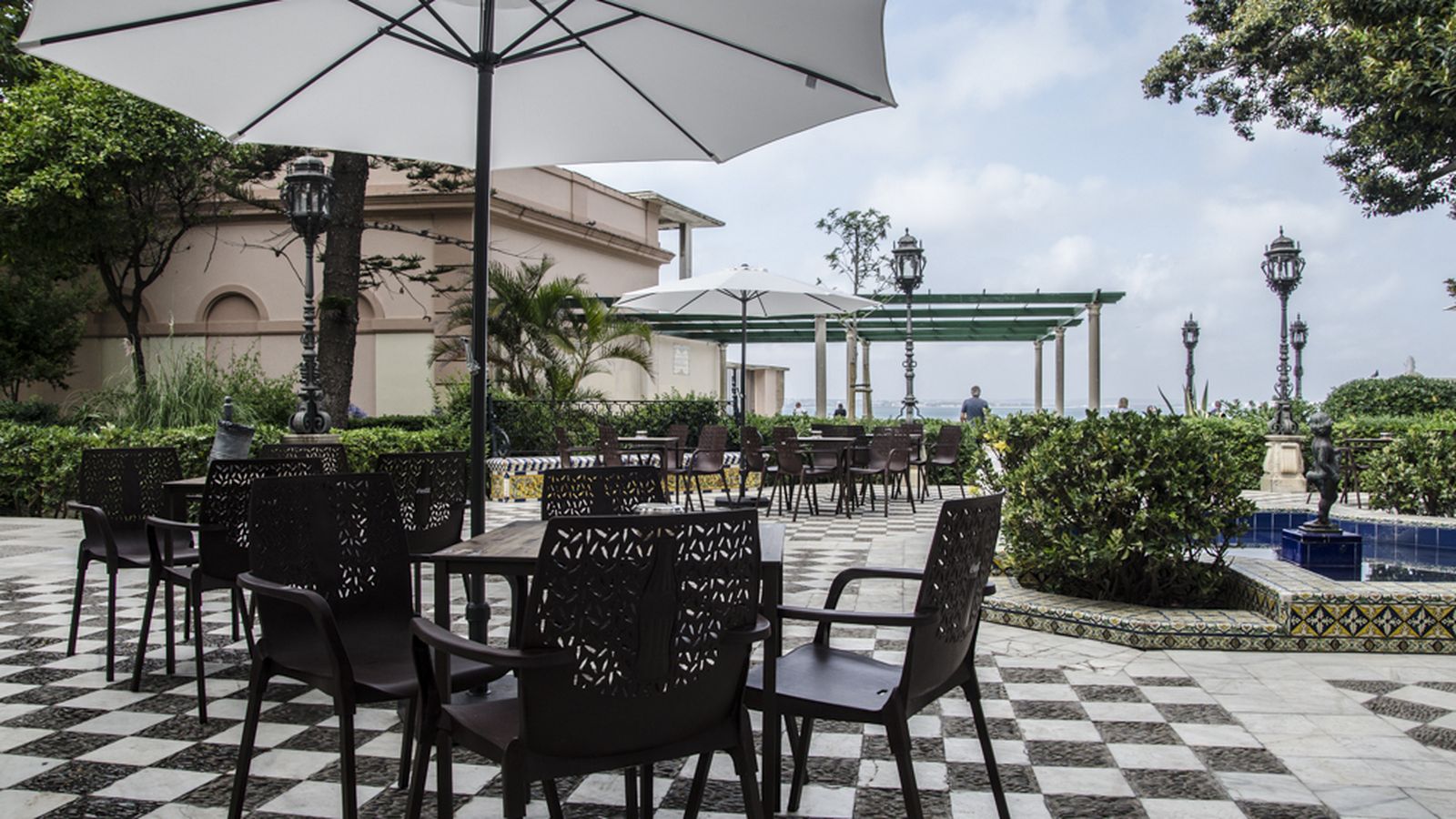 Una terraza perfecta para disfrutar del clima gaditano.