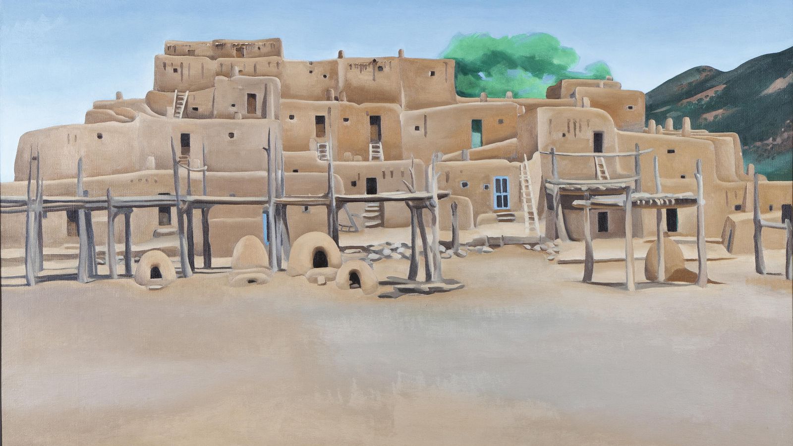 'Pueblo de Taos', 1929-1934.
