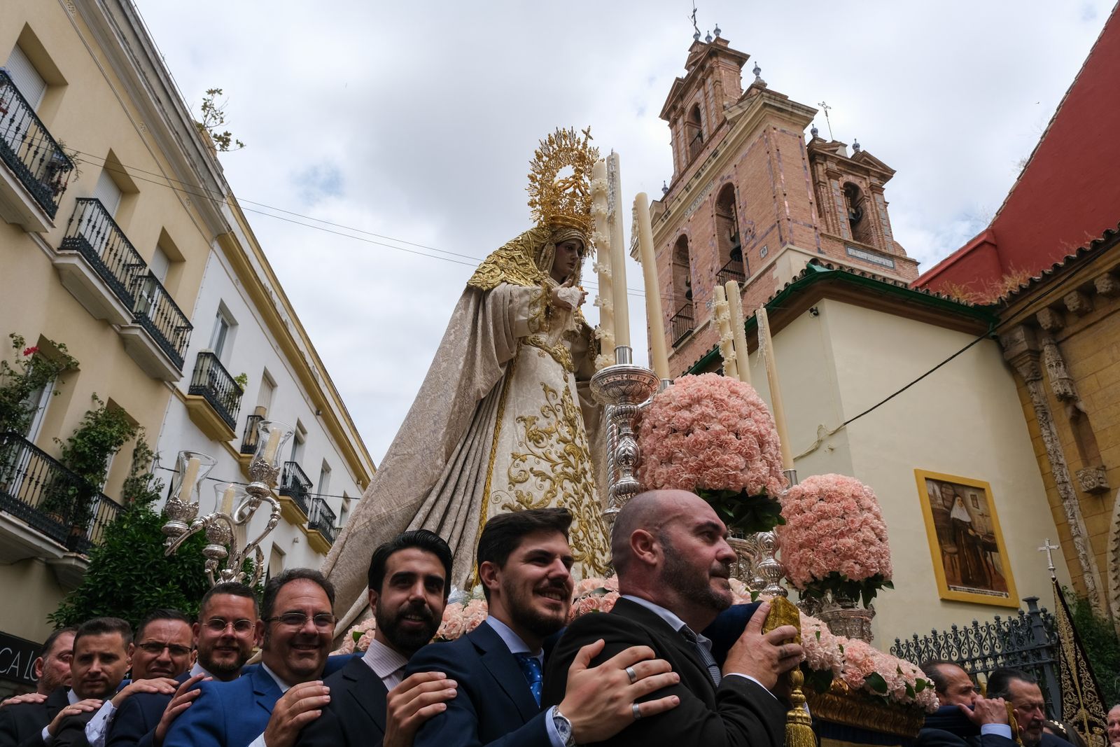 Traslado titulares Hdad. del Carmen a la Iglesia de los Terceros