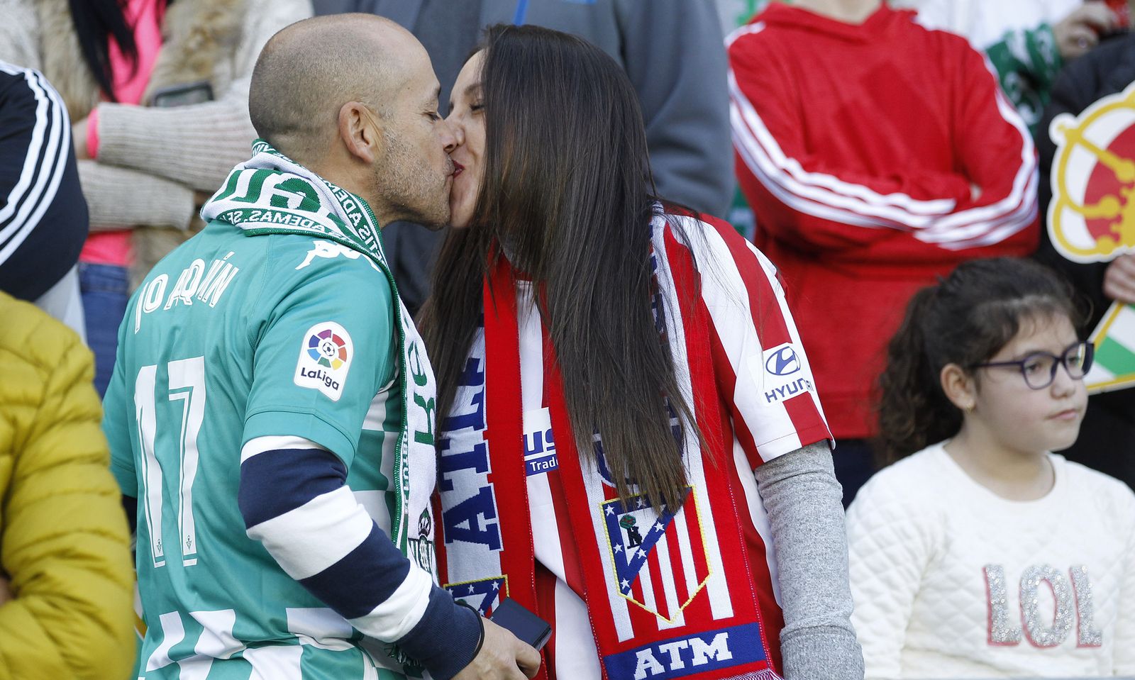 Las imágenes del Betis-atlético de Madrid
