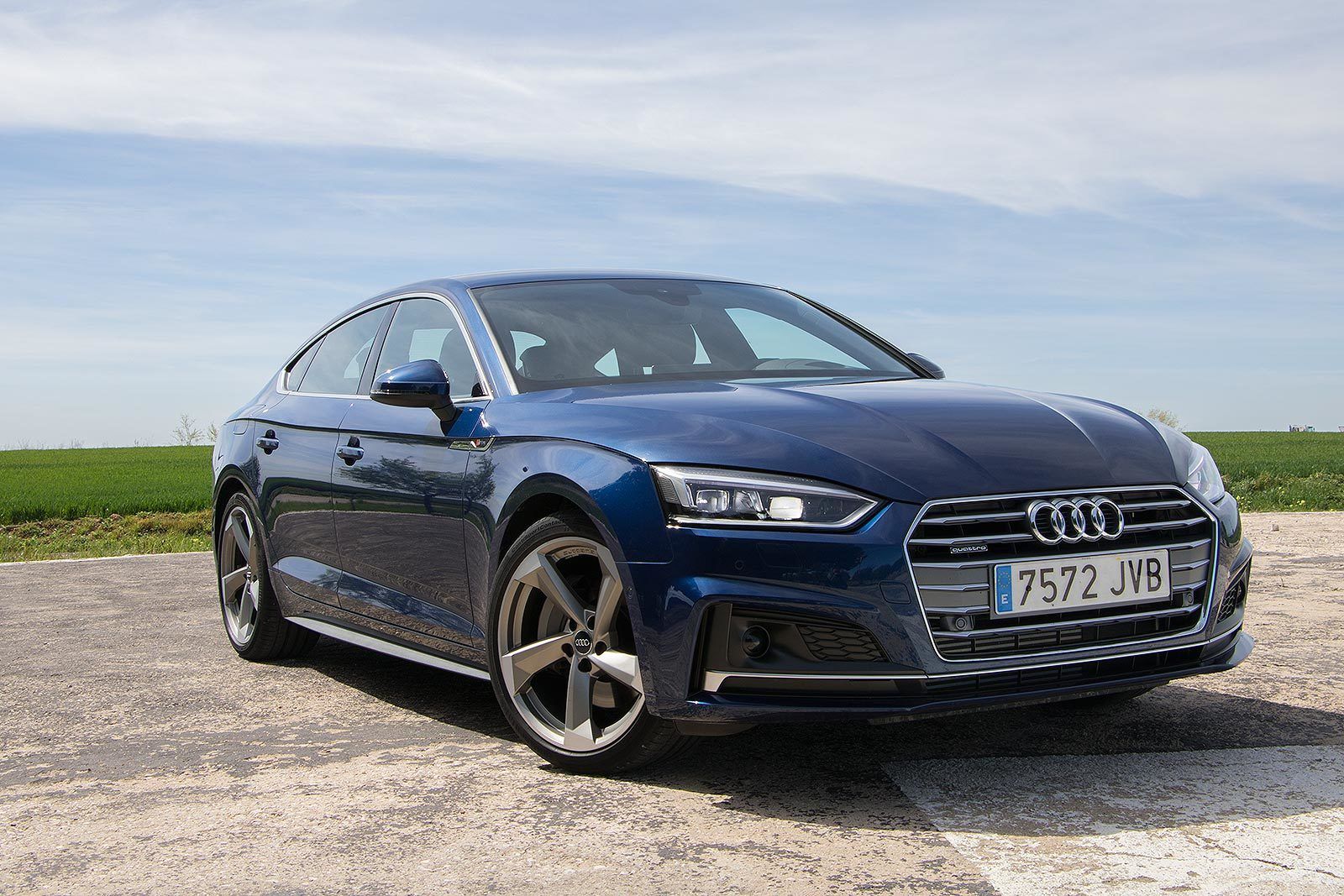 Este Audi A5 Sportback se caracteriza por tener un diseño muy atractivo.