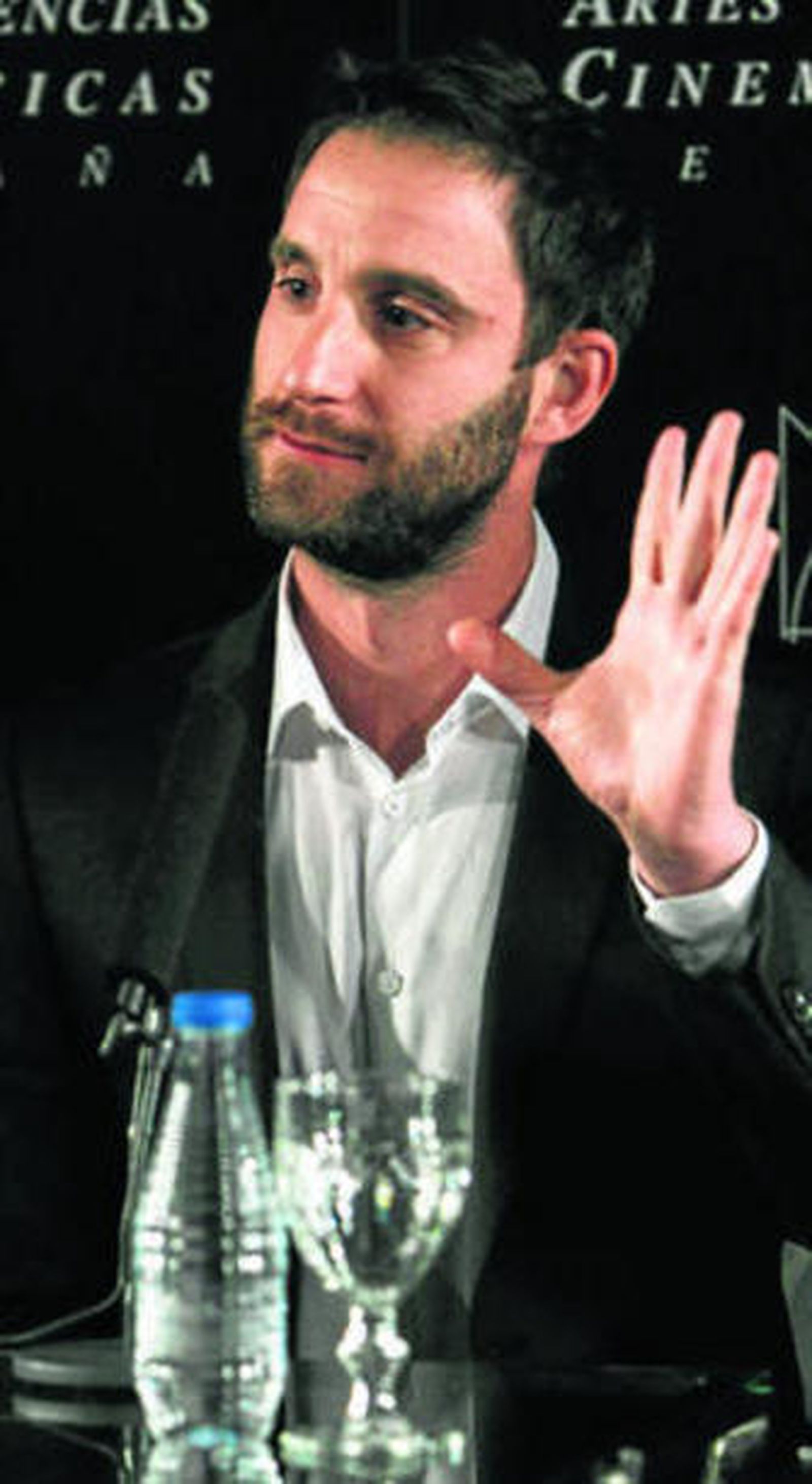 Dani Rovira, ayer, en la presentación de la gala en Madrid.