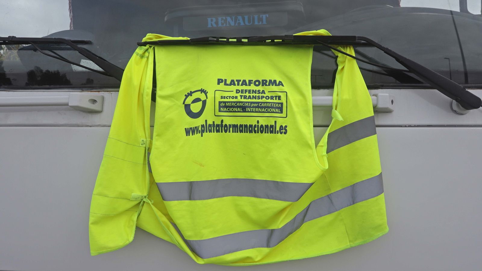 Fotos de la marcha de camiones en el Campo de Gibraltar