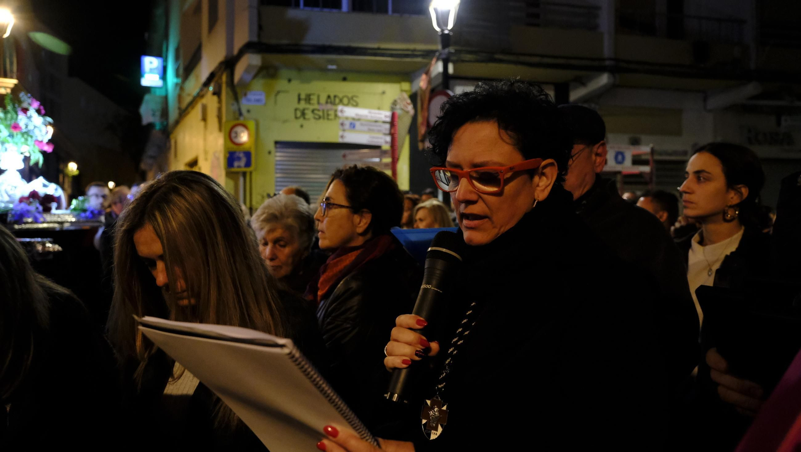 Vía Crucis del Cristo de la Escucha en la Semana Santa de Almería 2025